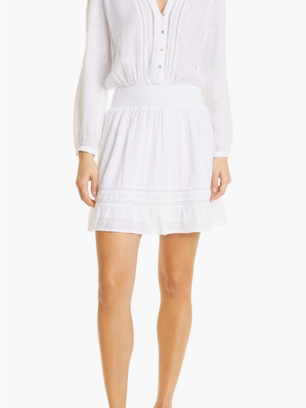 Rails NWT Jasmine Smocked Waist Long Sleeve
Dress Sz XL